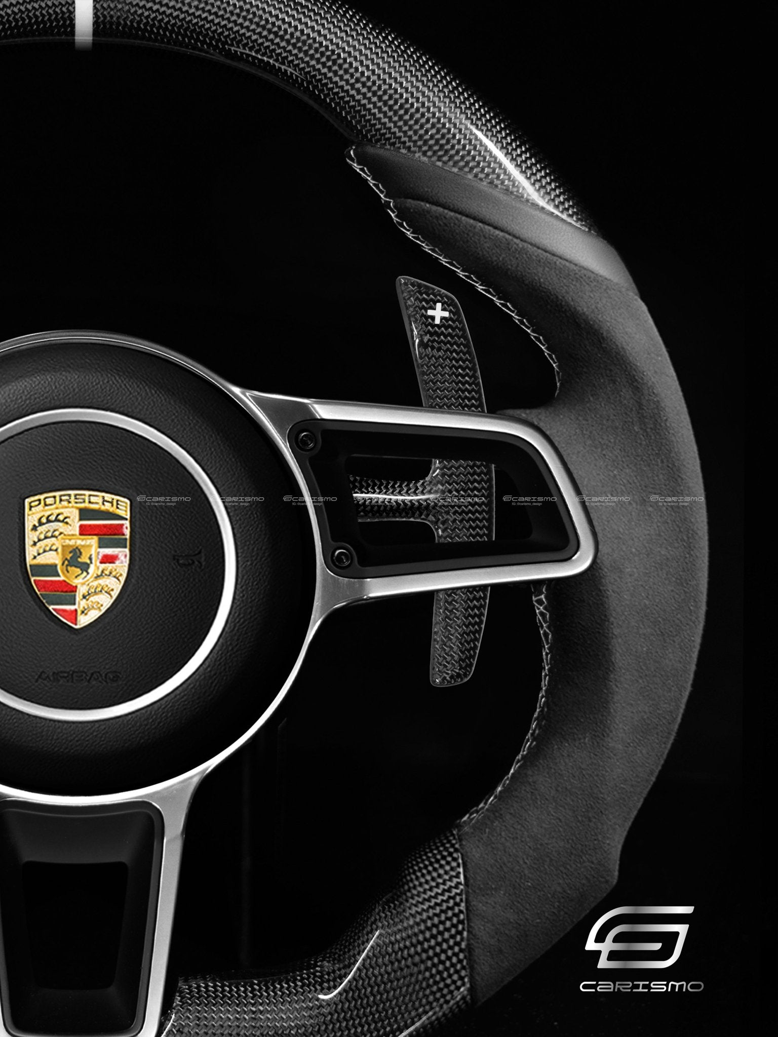 Shift Paddles for Porsche (991.2 Wheel) Magnetic Shift Pa – Carismo