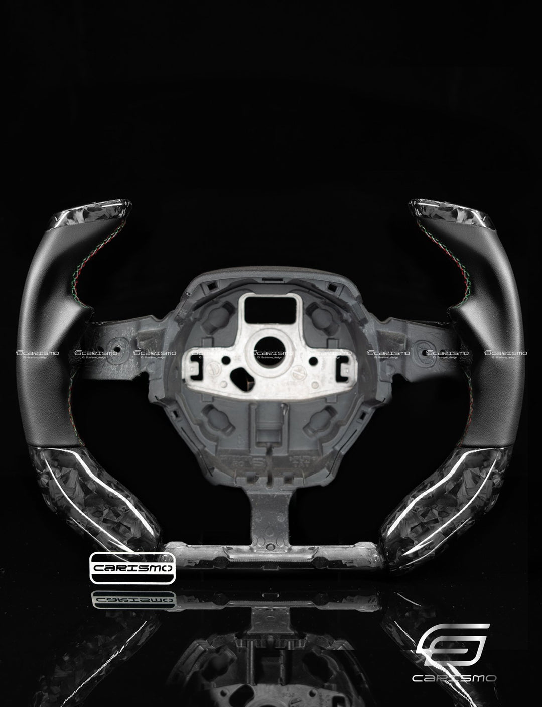 Carismo Steering Wheel For Lamborghini Huracan - F1 Competition - Gloss Forged Carbon - Smooth Leather - Carismo