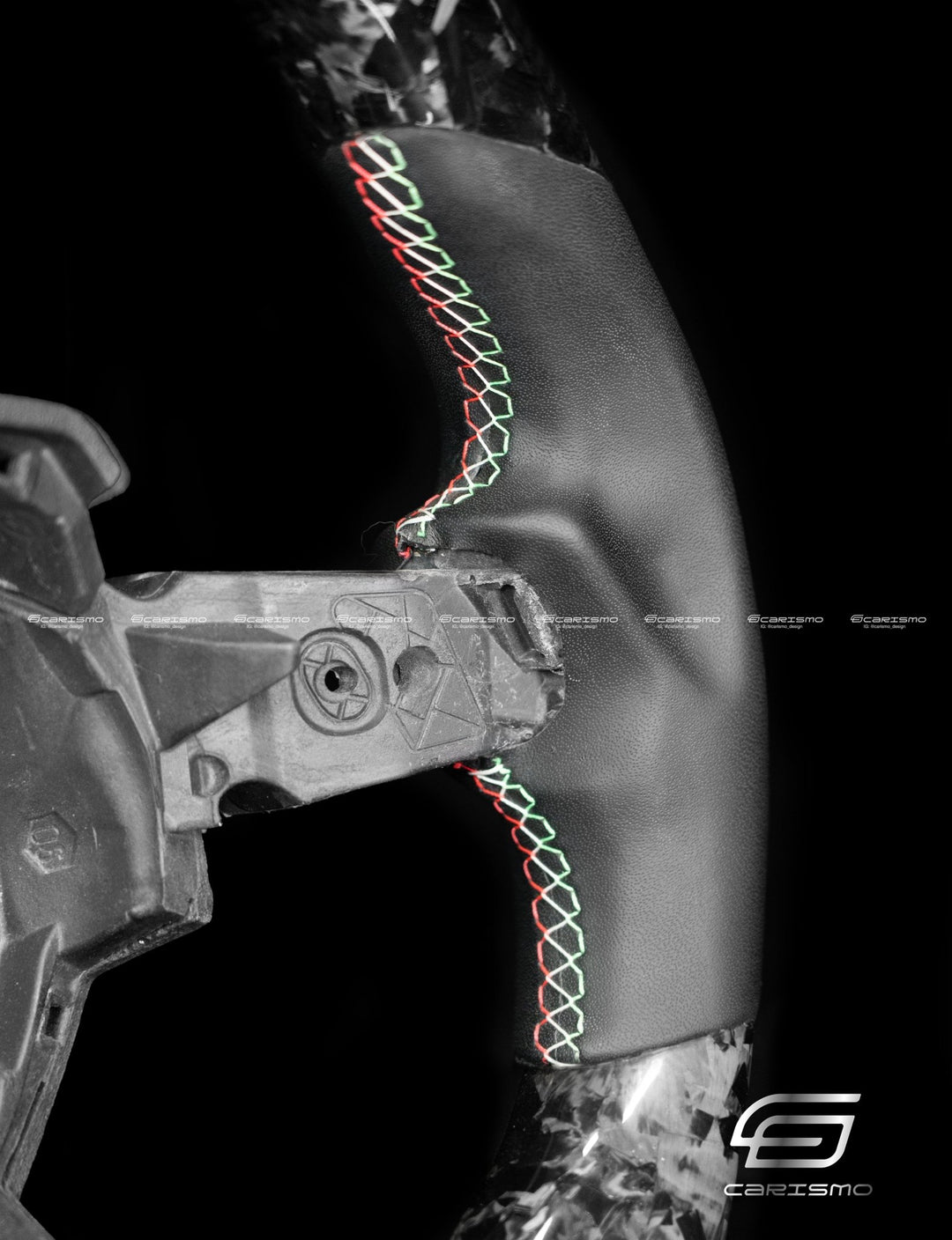 Carismo Steering Wheel For Lamborghini Huracan - F1 Competition - Gloss Forged Carbon - Smooth Leather - Carismo