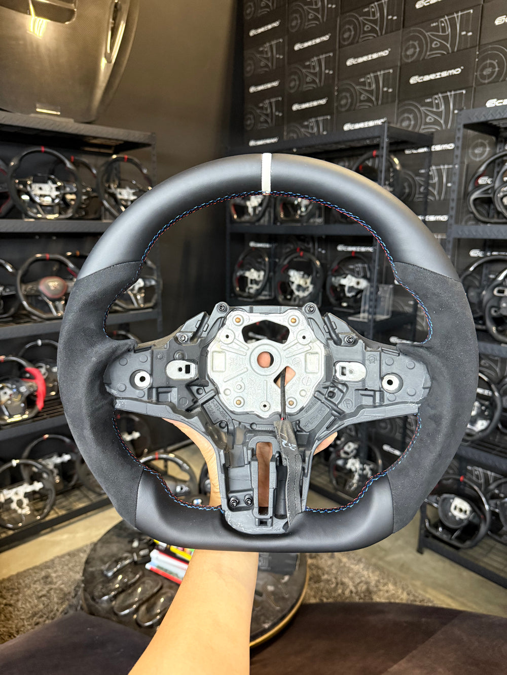 Custom steering wheel build