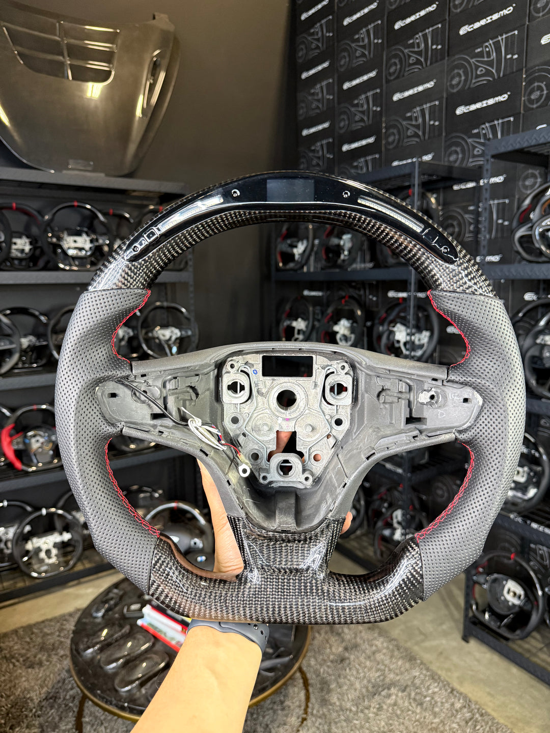[Media/Test] 2019 Chevrolet Malibu LT - Classic RPM LED - Gloss Carbon - Perforated Leather - Red Stitching - No Stripe