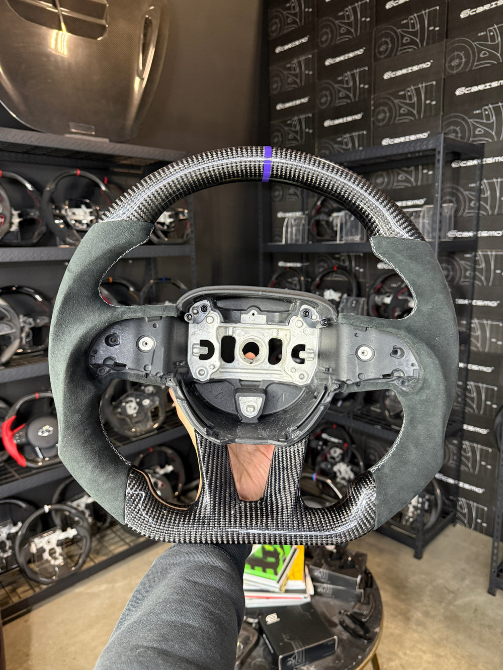 Custom steering wheel build