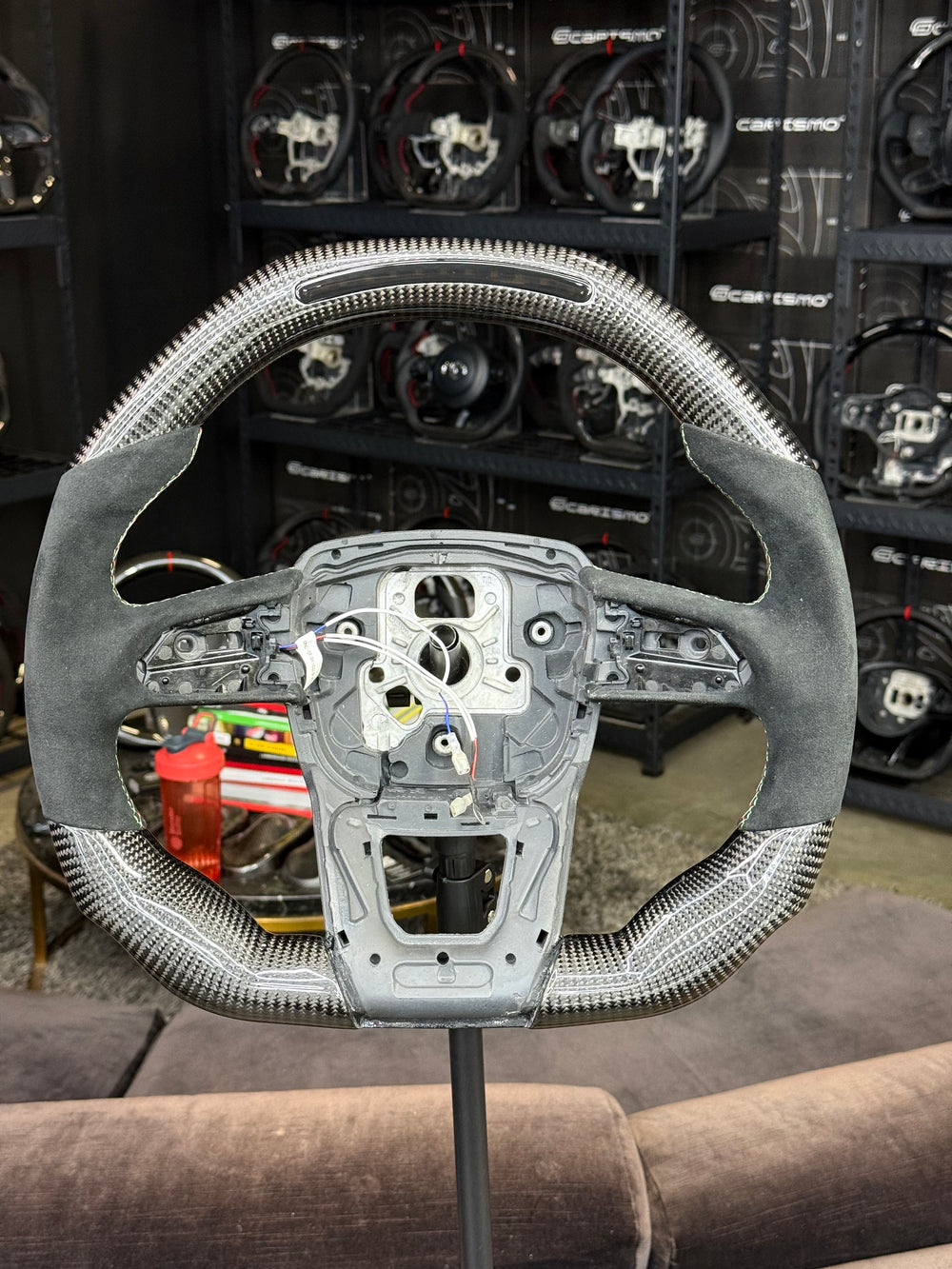 Custom steering wheel build
