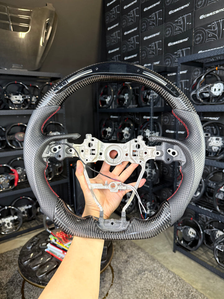 [Media/Test] Toyota Camry (Gen 8) - Classic RPM LED - Gloss Carbon - Perforated Leather - Red Stitching - No Stripe