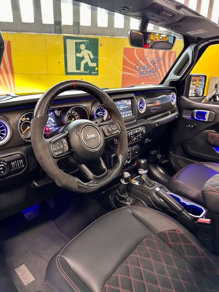 Custom steering wheel build