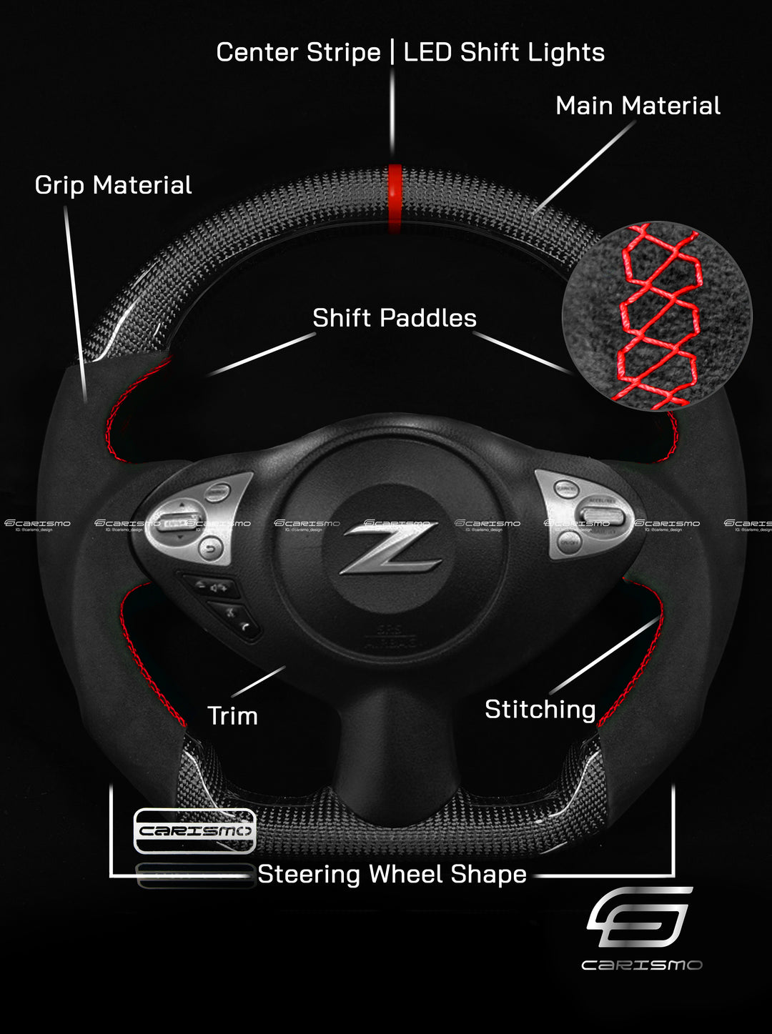 [Build Your Own] Custom Steering Wheel for Nissan 370Z