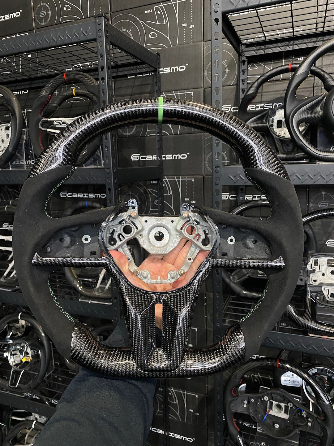 Nissan GT-R (R35 EBA) Steering Wheel - Sport Gloss Carbon – Carismo
