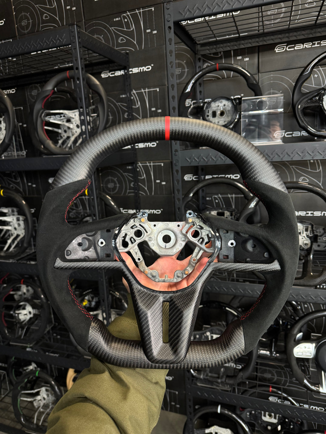 Nissan GT-R (R35 EBA) Steering Wheel - Sport Matte Carbon – Carismo