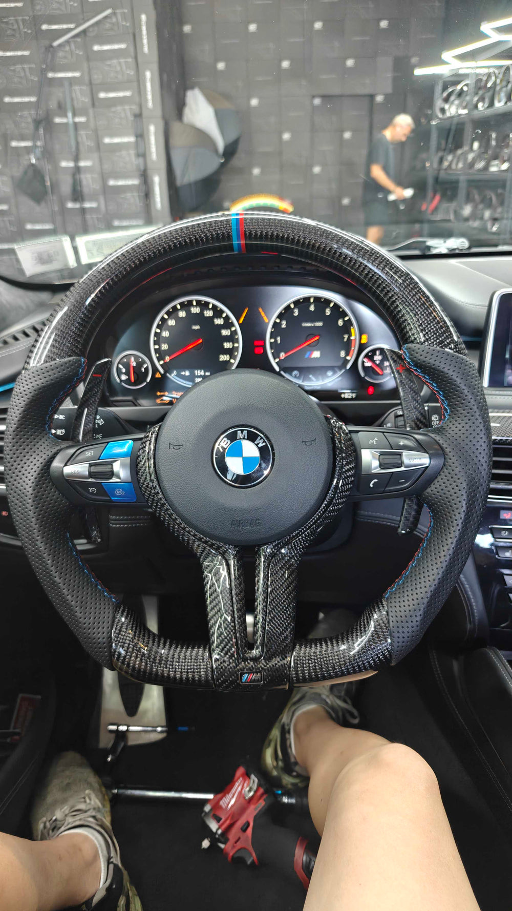 Custom steering wheel build