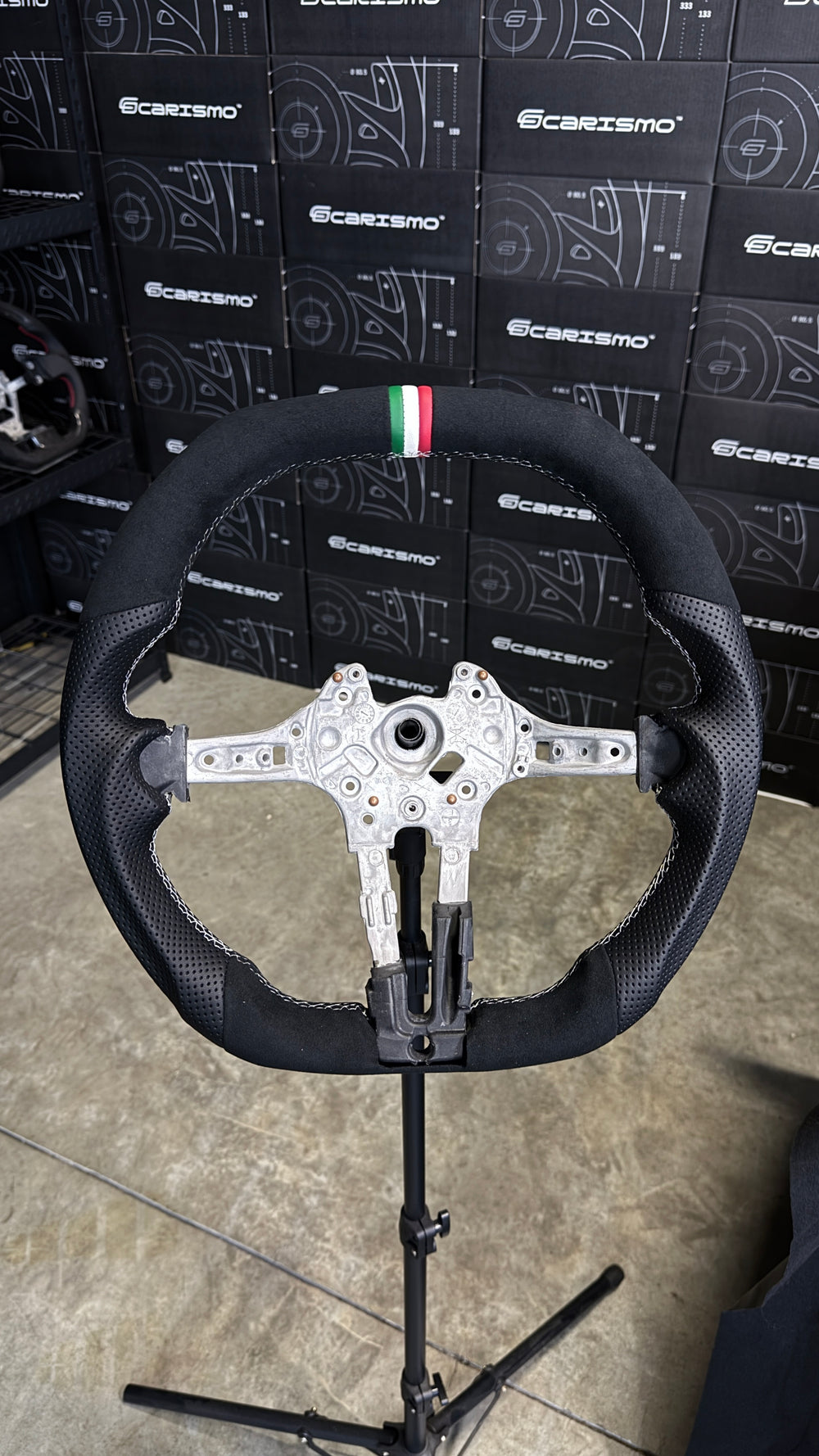 Custom steering wheel build