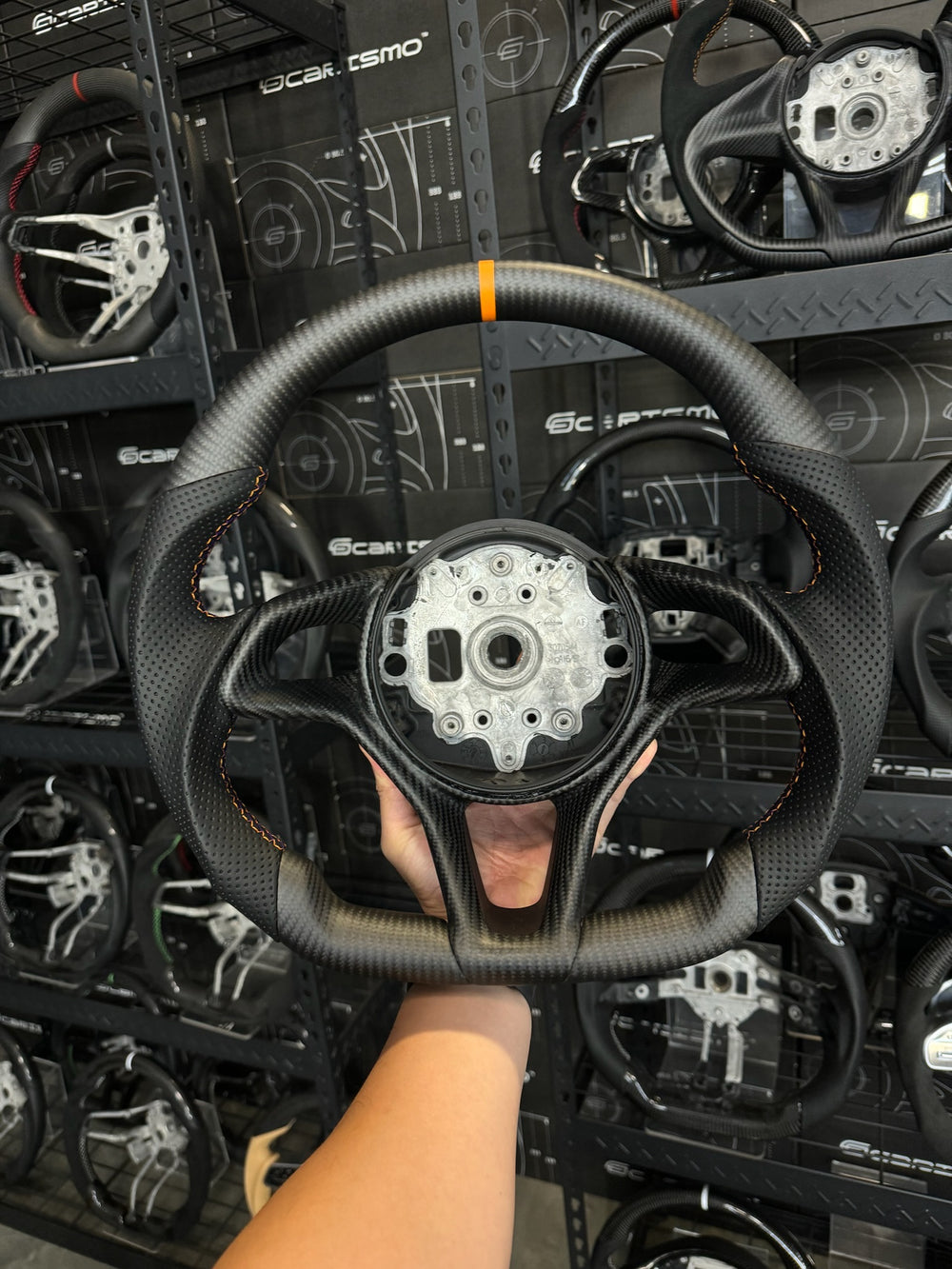Custom steering wheel build