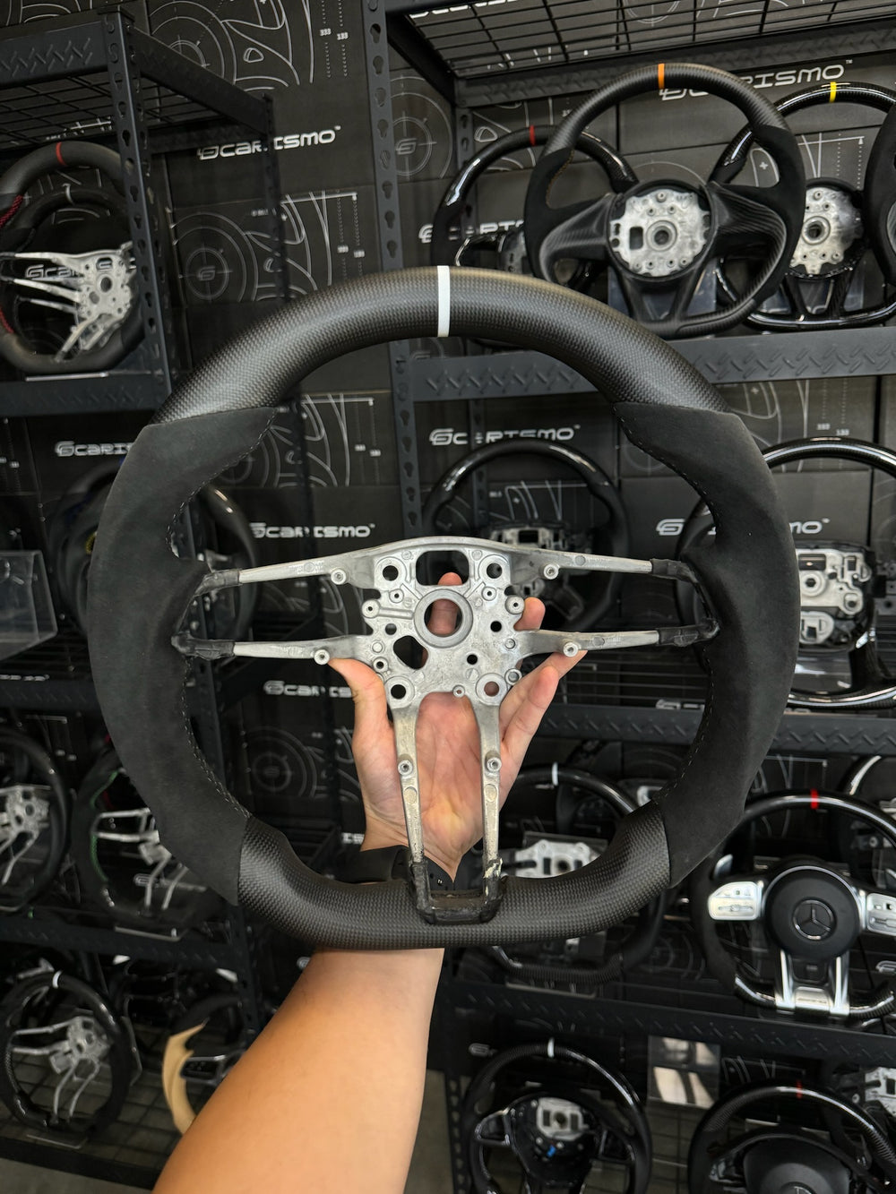 Custom steering wheel build
