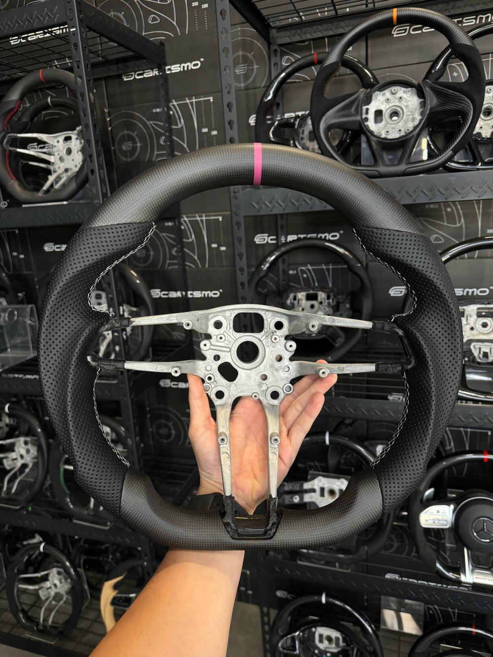 Custom steering wheel build