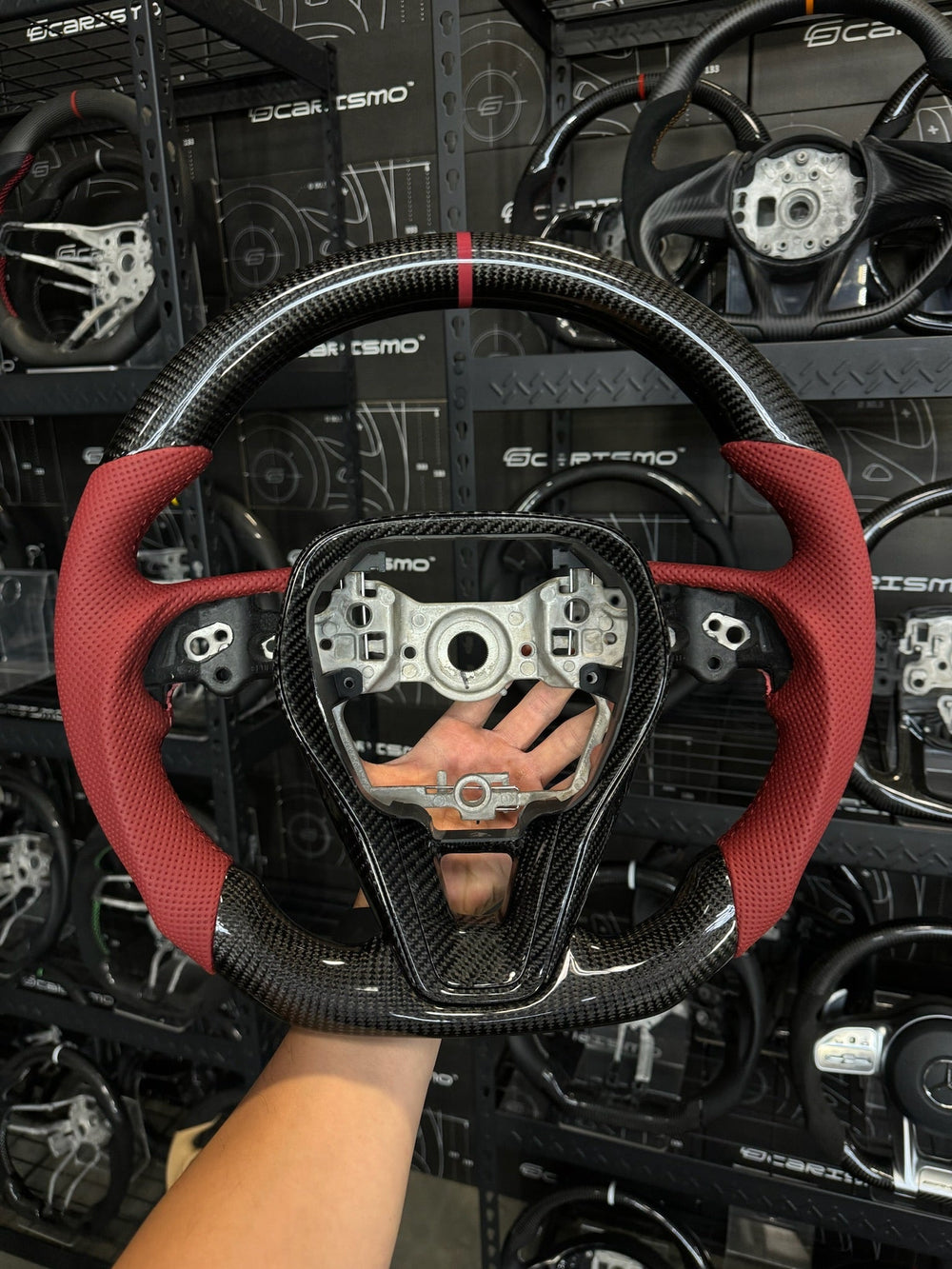 Custom steering wheel build