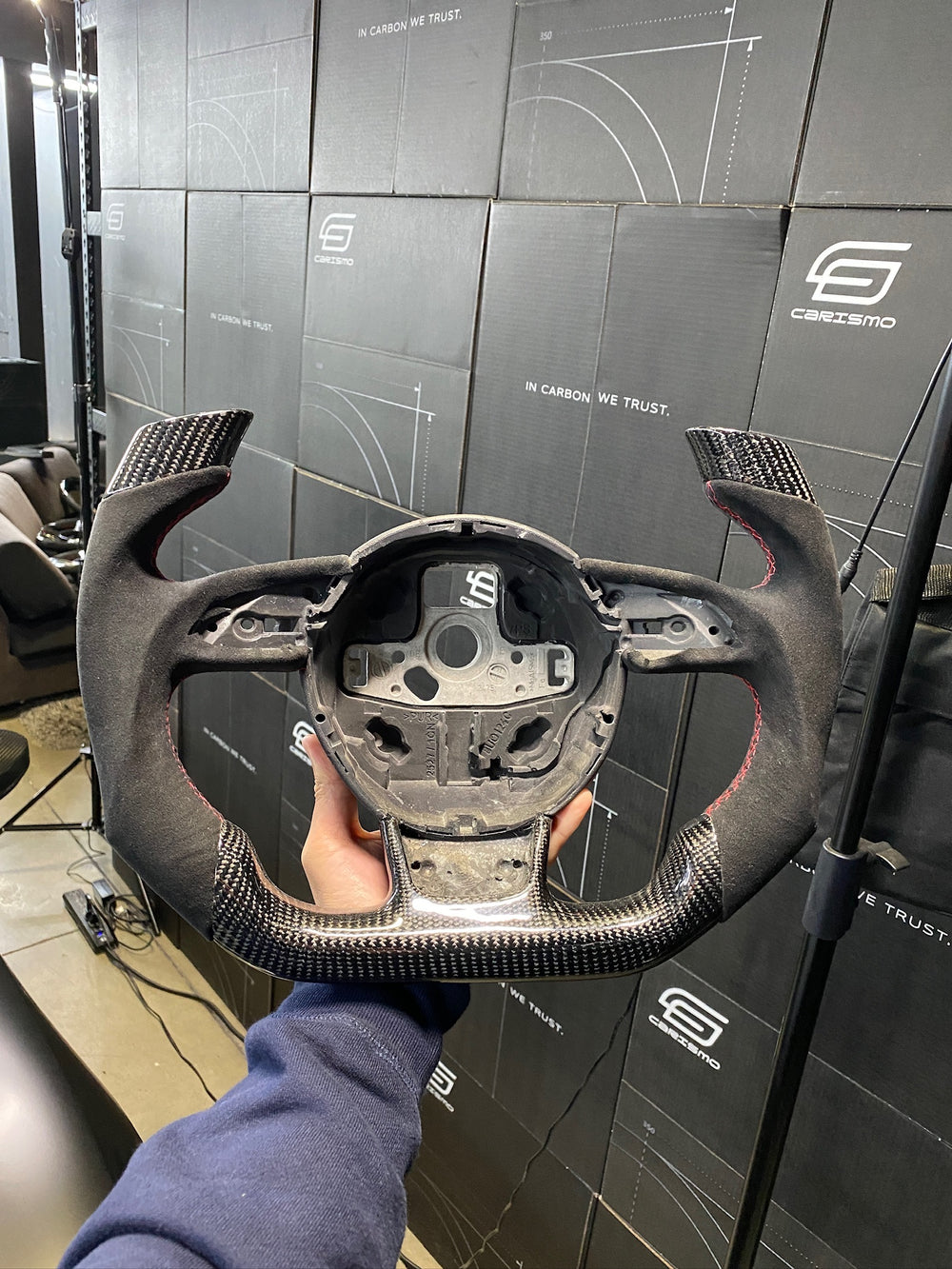 Custom steering wheel build