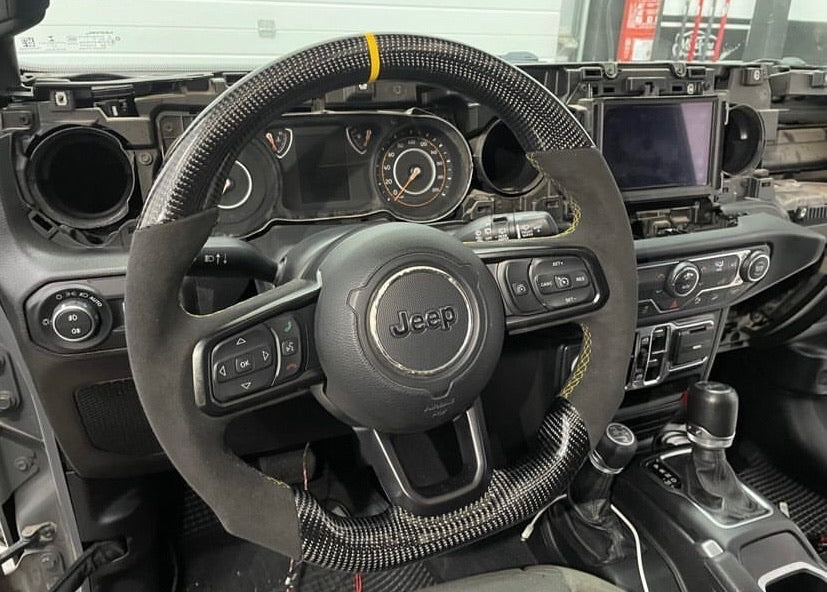 Custom steering wheel build