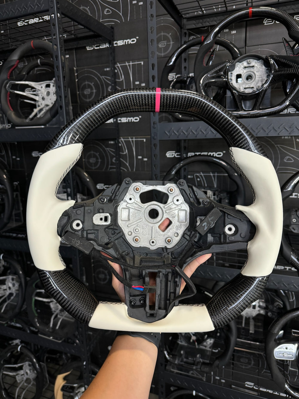 Custom steering wheel build