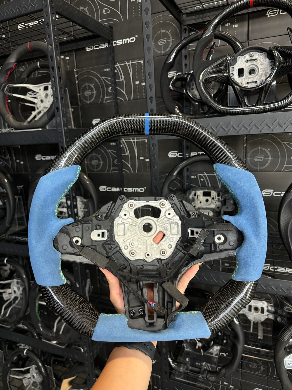 Custom steering wheel build