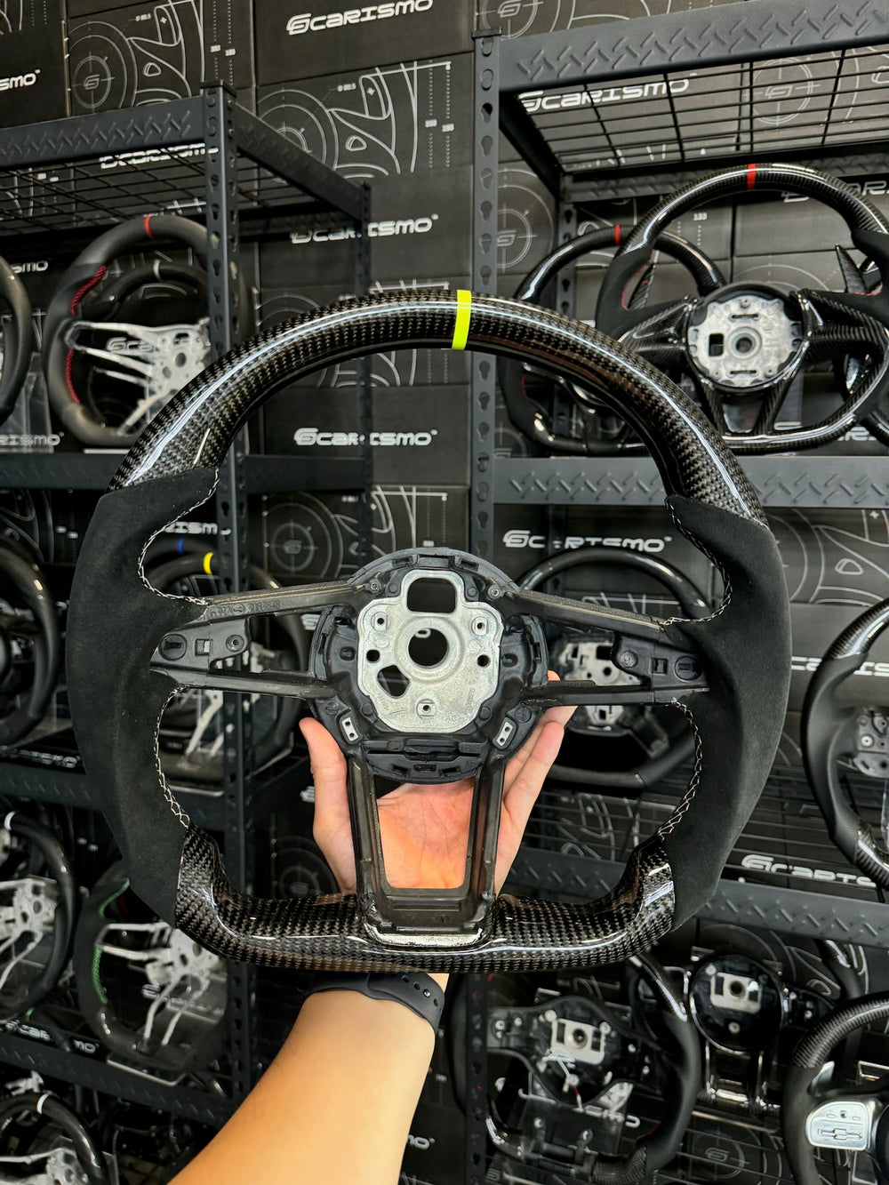 Custom steering wheel build