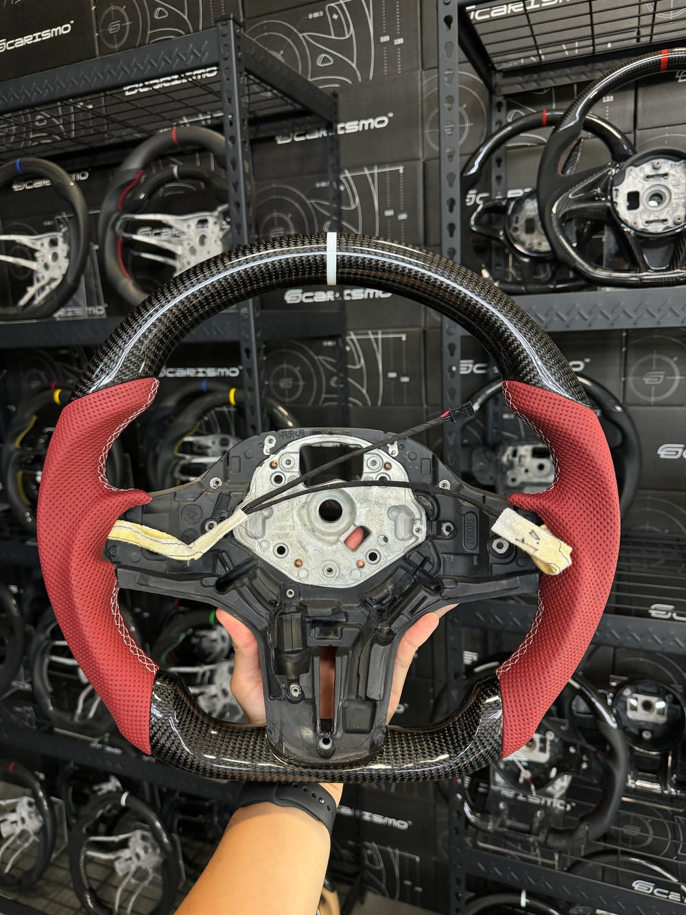 Custom steering wheel build