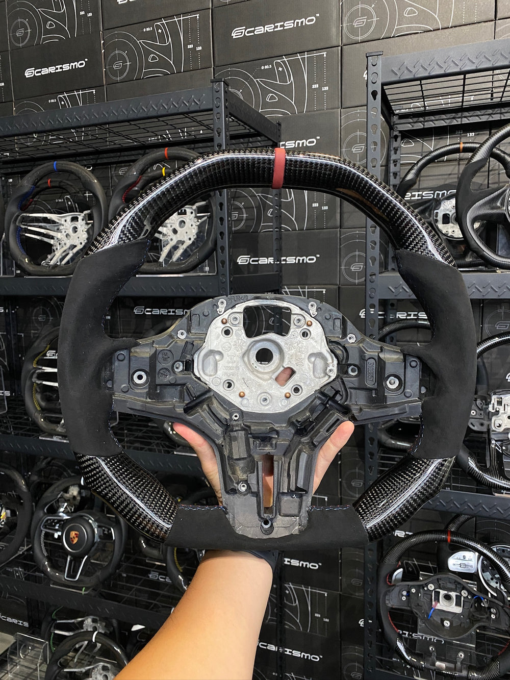 Custom steering wheel build