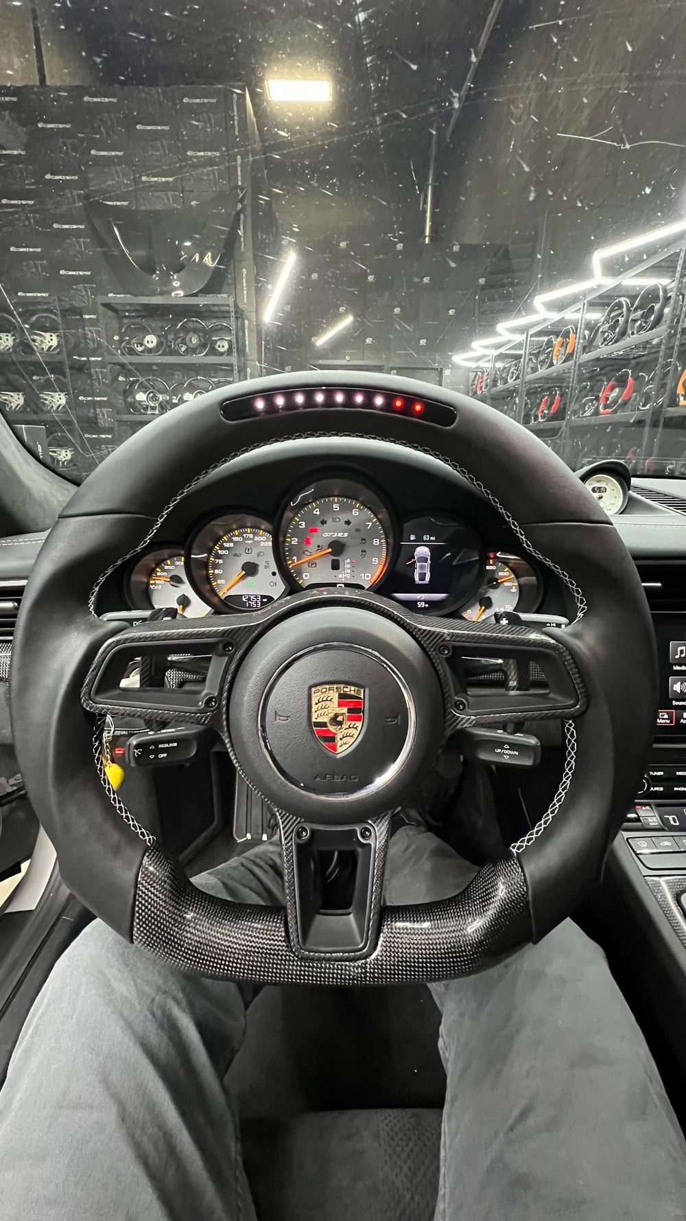 Custom steering wheel build