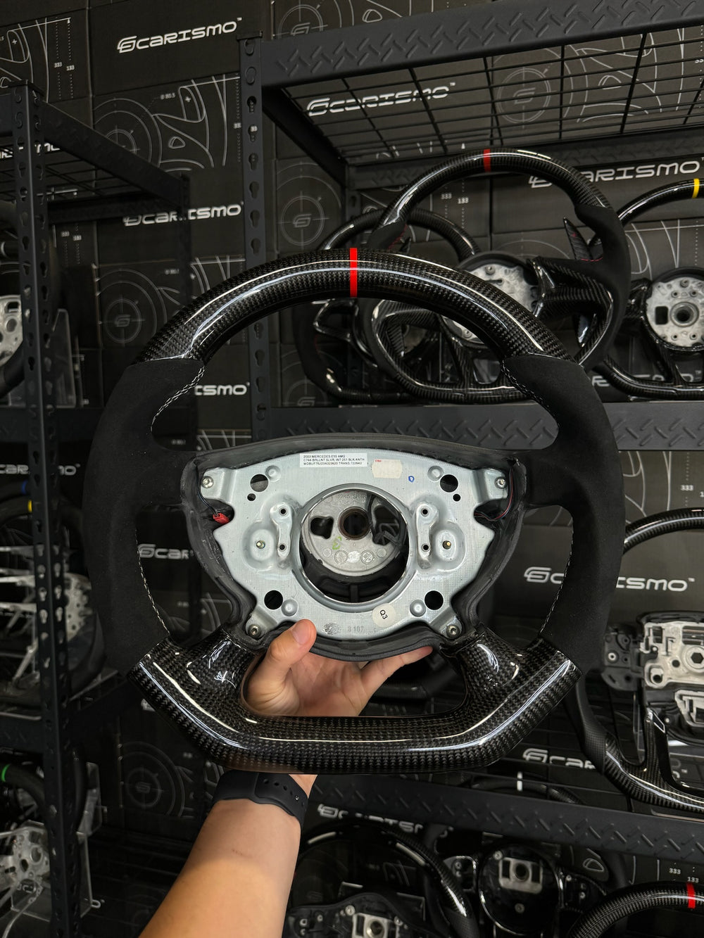 Custom steering wheel build
