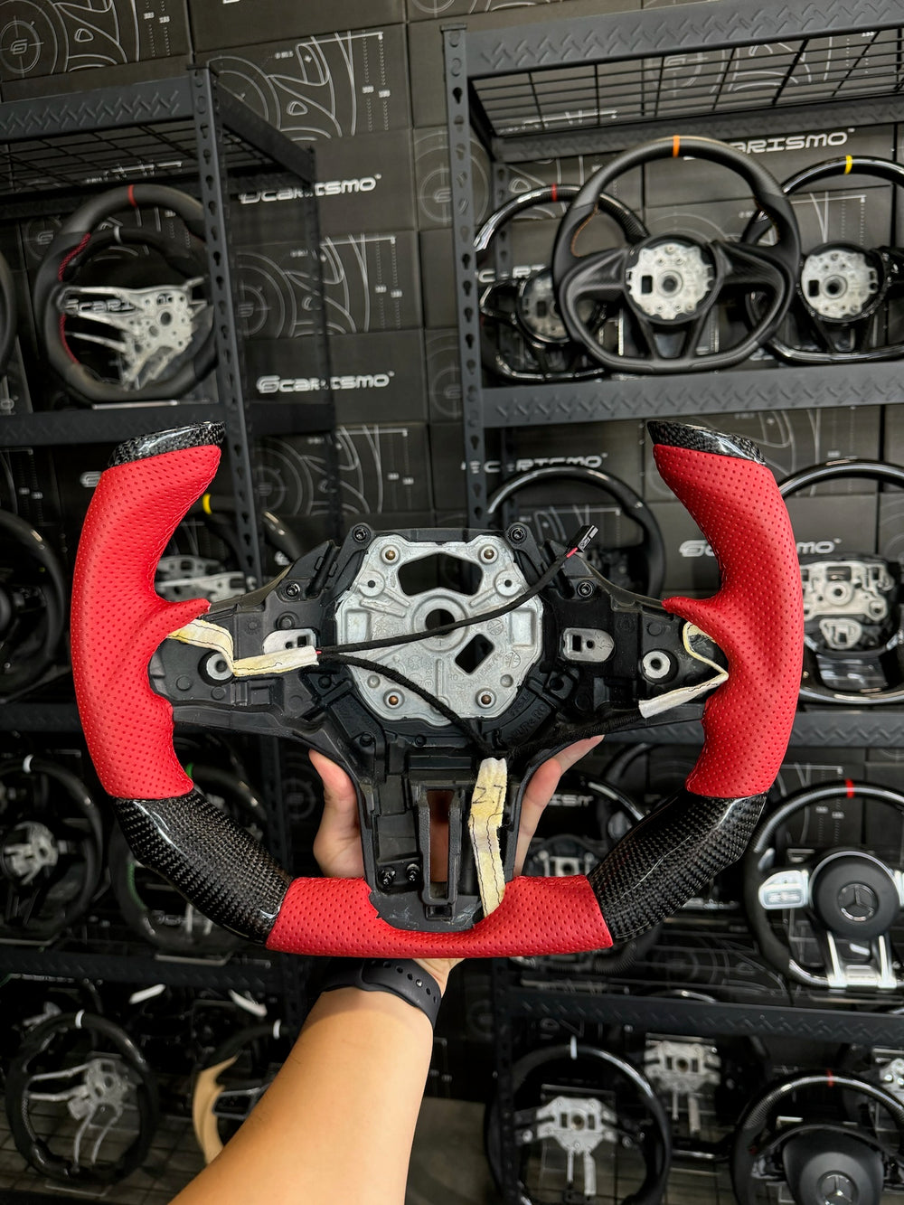 Custom steering wheel build
