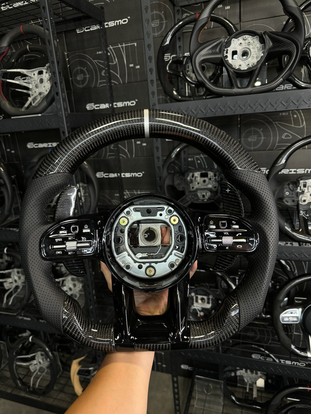 Custom steering wheel build