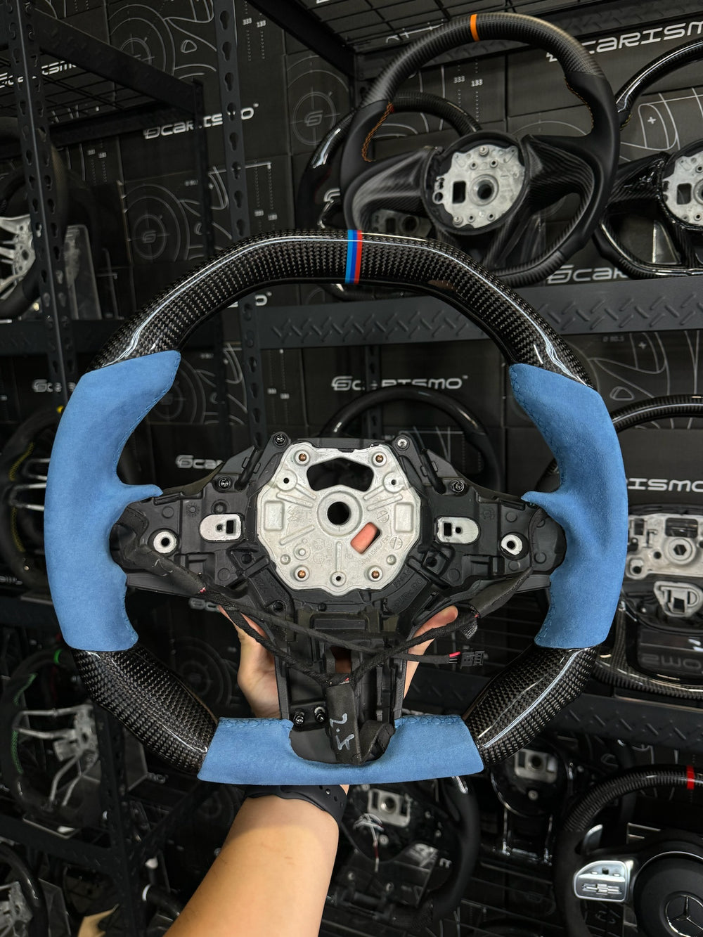 Custom steering wheel build