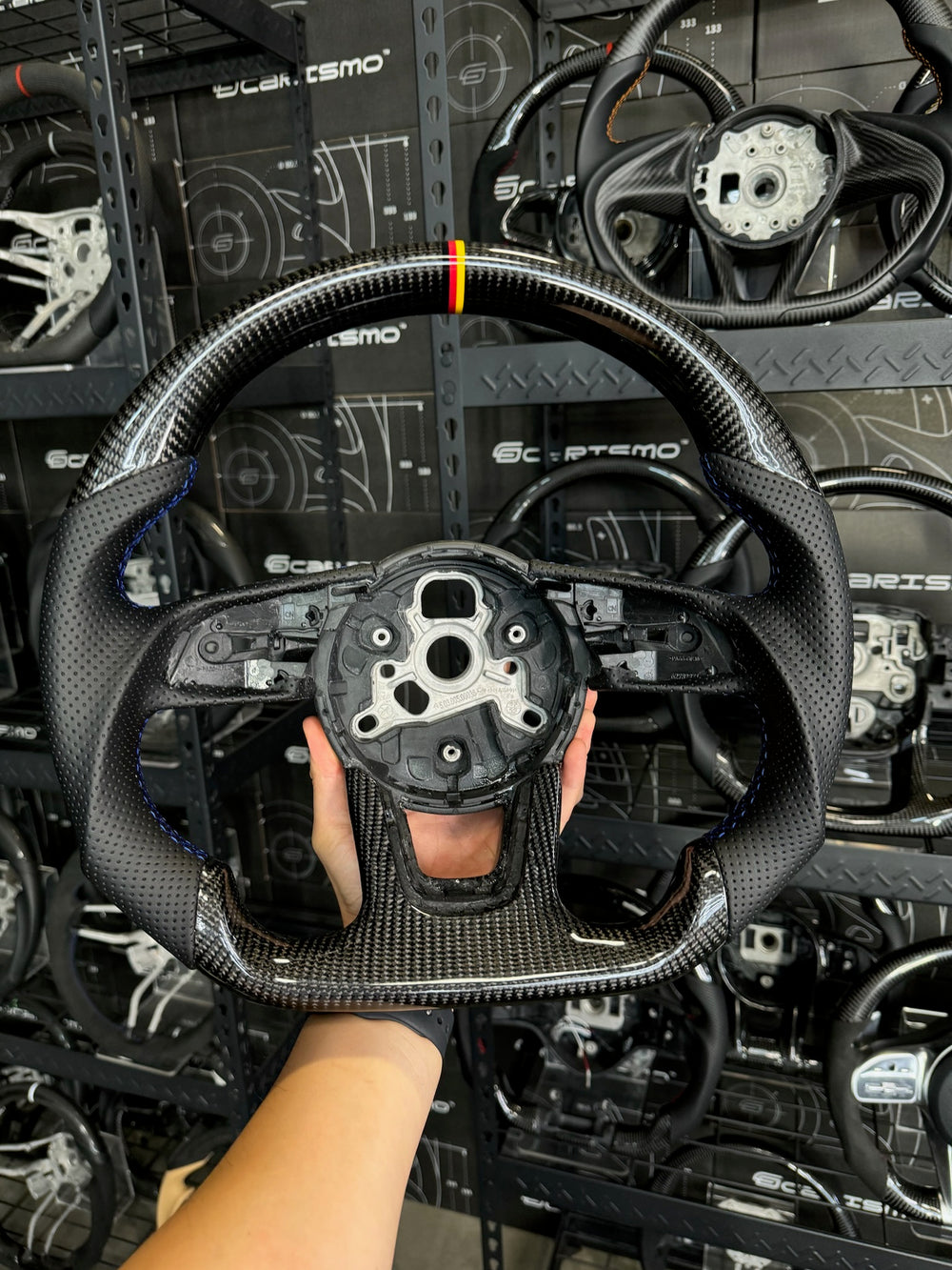 Custom steering wheel build