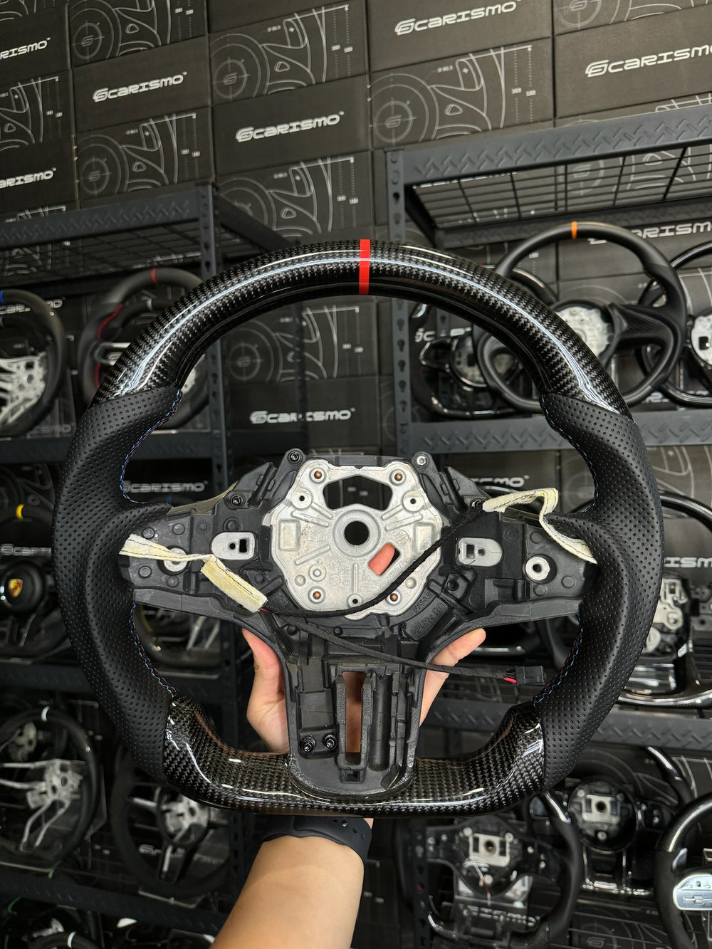 Custom steering wheel build