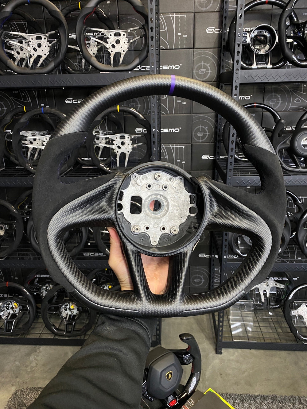 Custom steering wheel build