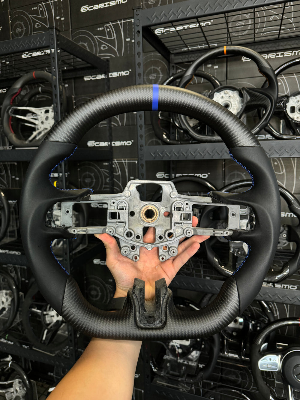 Custom steering wheel build