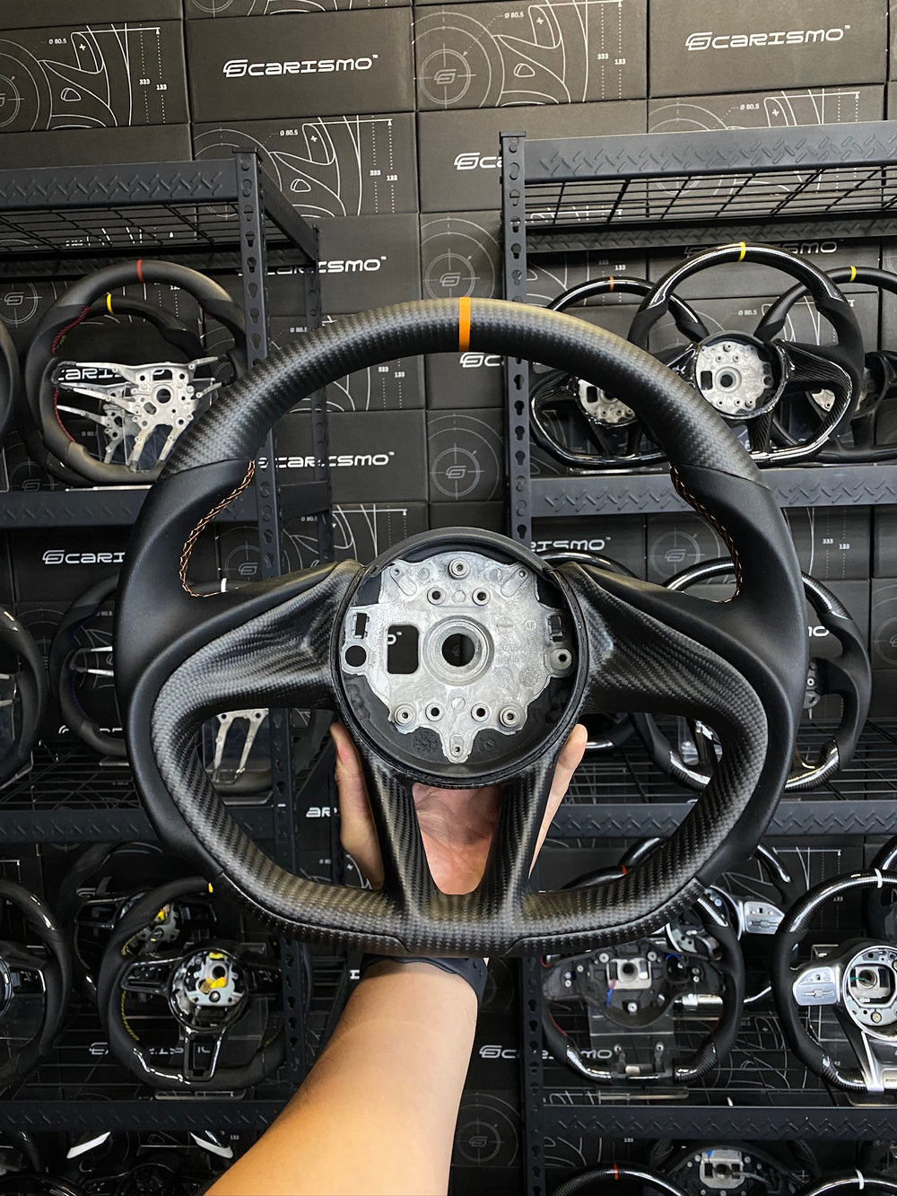 Custom steering wheel build