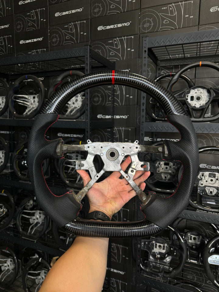 [Media/Test] Nissan Maxima (2003) - Sport - Gloss Carbon - Perforated Leather - Red Stitching - Red Stripe