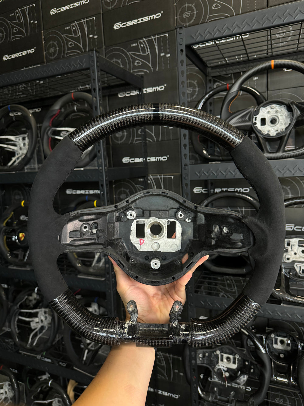 Custom steering wheel build