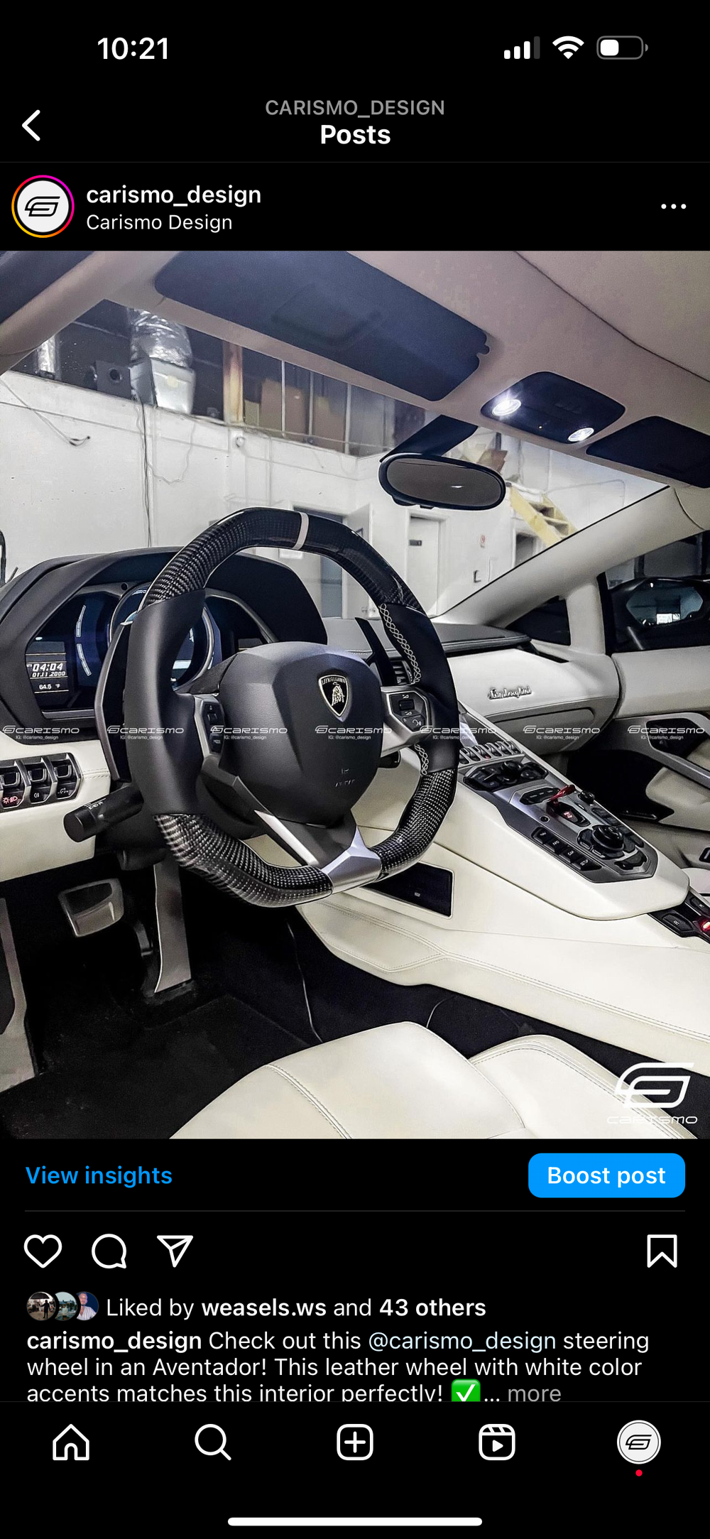 Custom steering wheel build