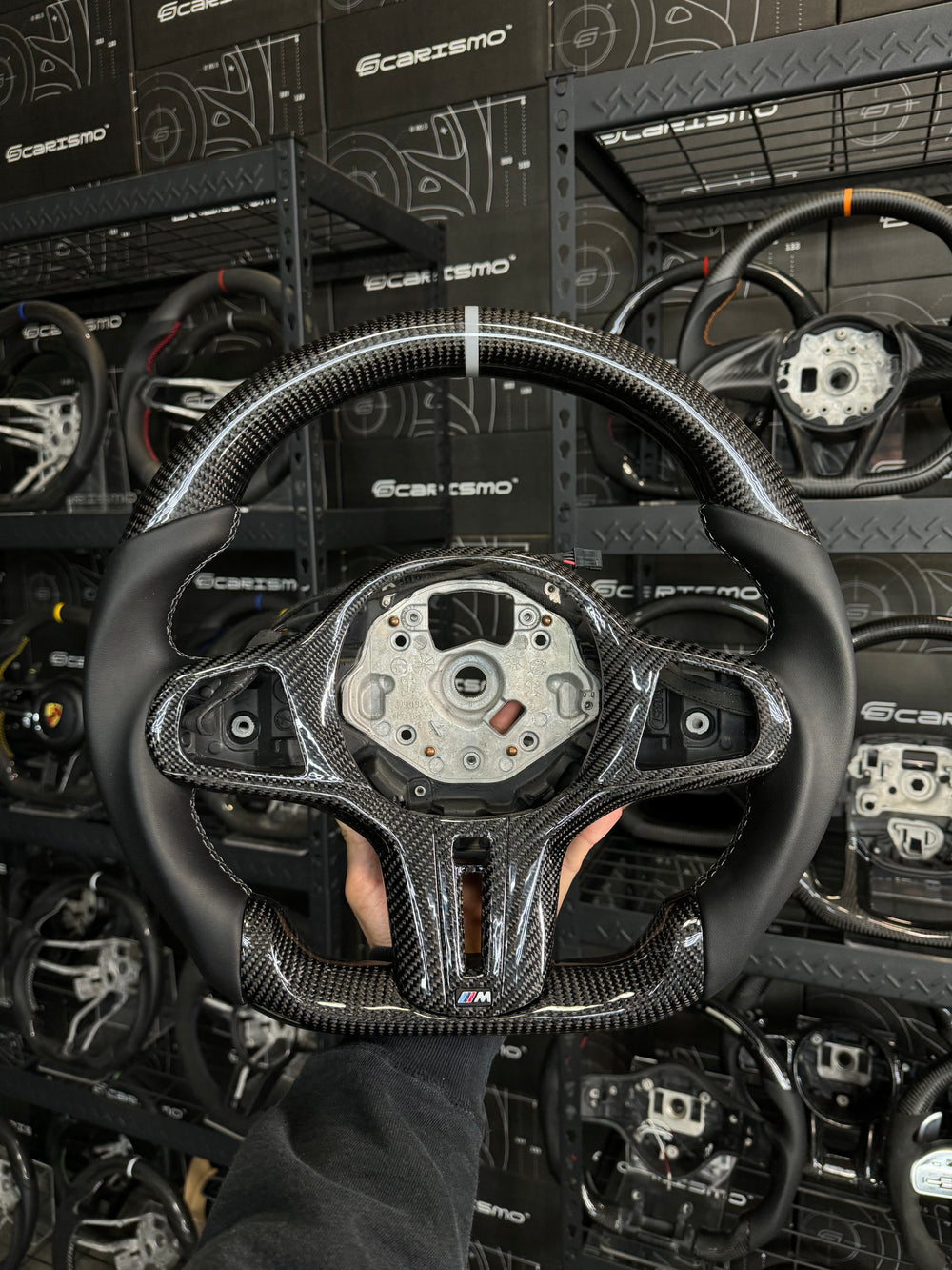 Custom steering wheel build