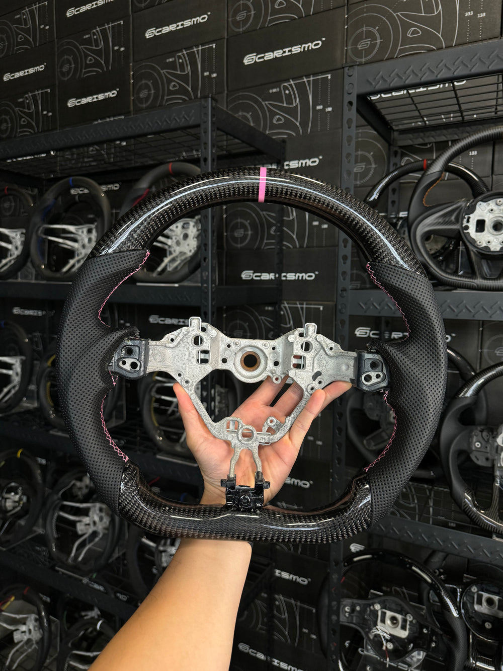 Custom steering wheel build