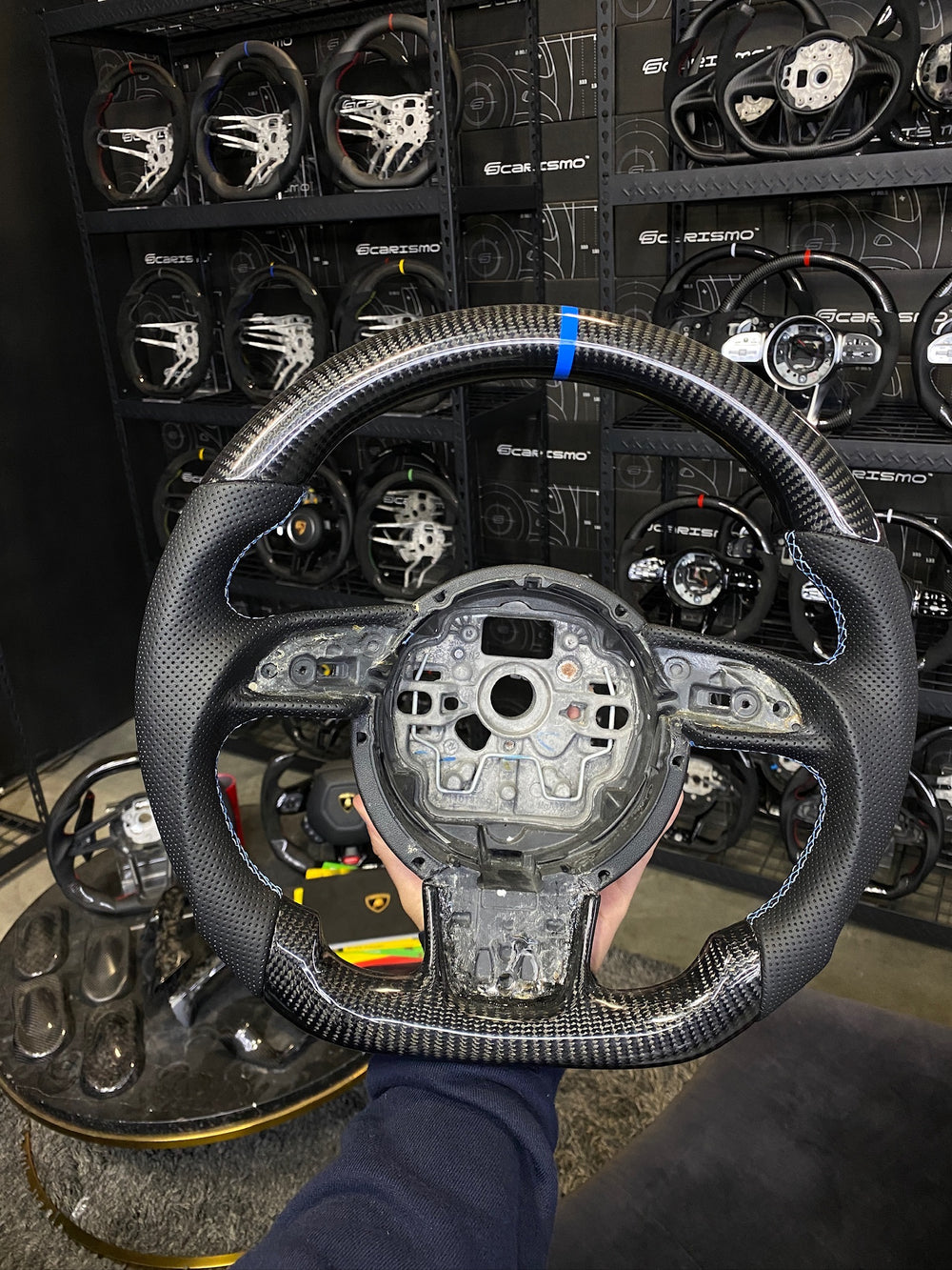 Custom steering wheel build