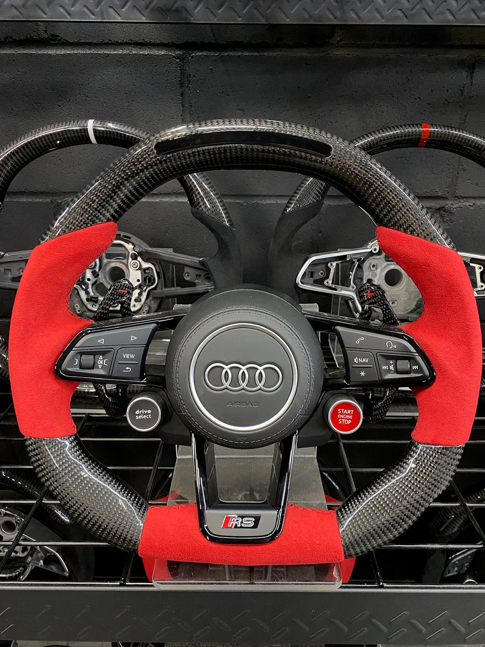 Custom steering wheel build