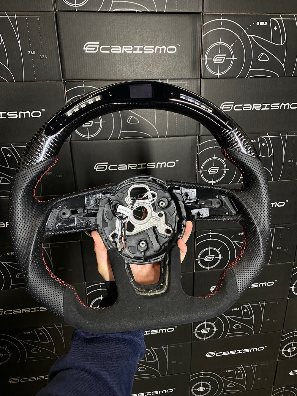 Custom steering wheel build