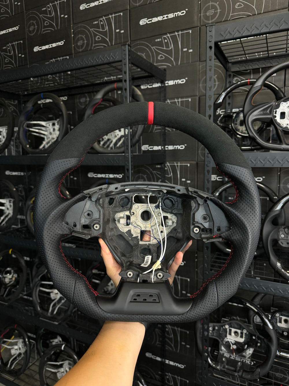 Custom steering wheel build