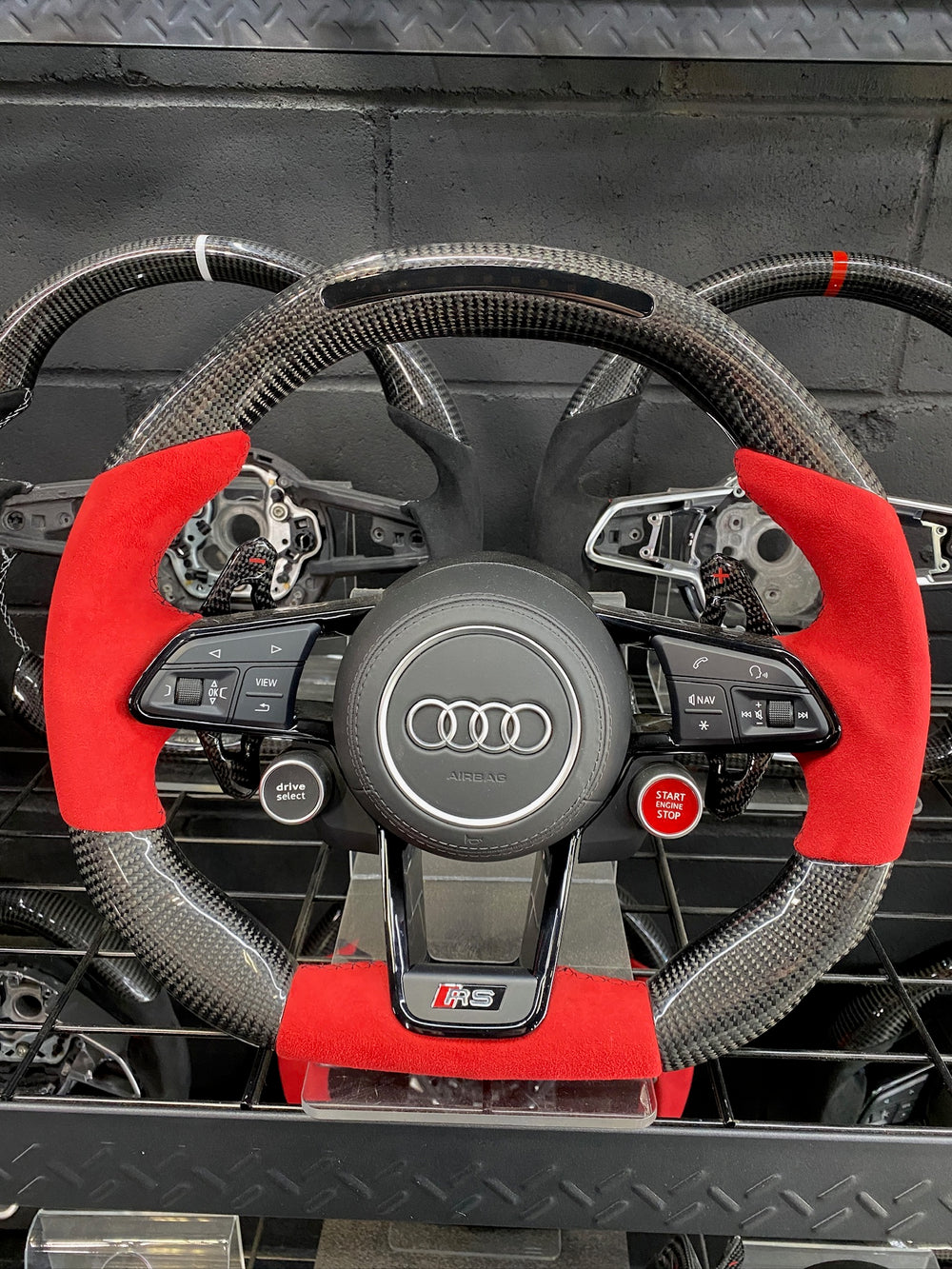 Custom steering wheel build