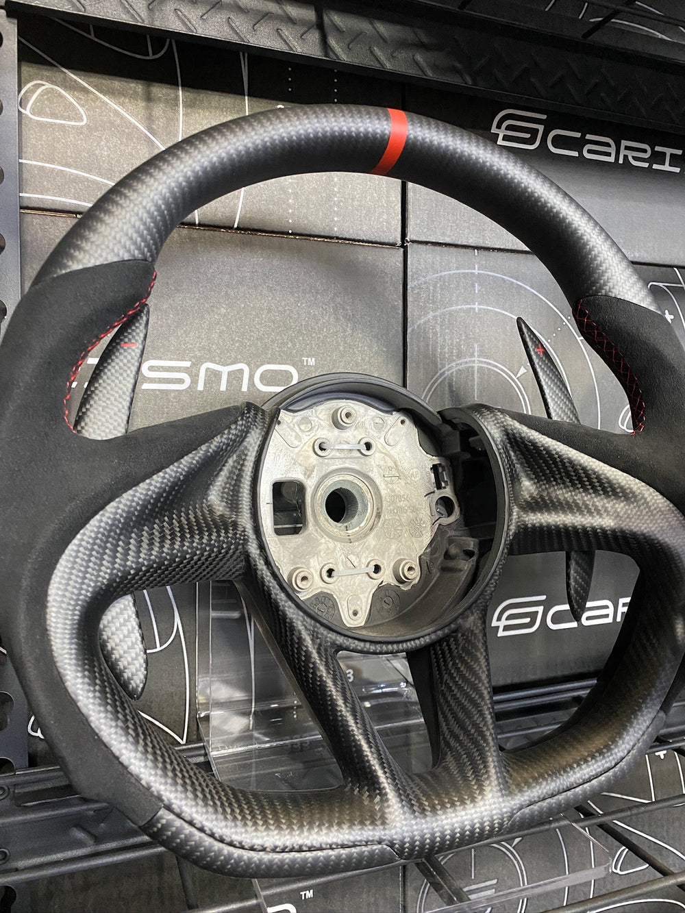 Custom steering wheel build