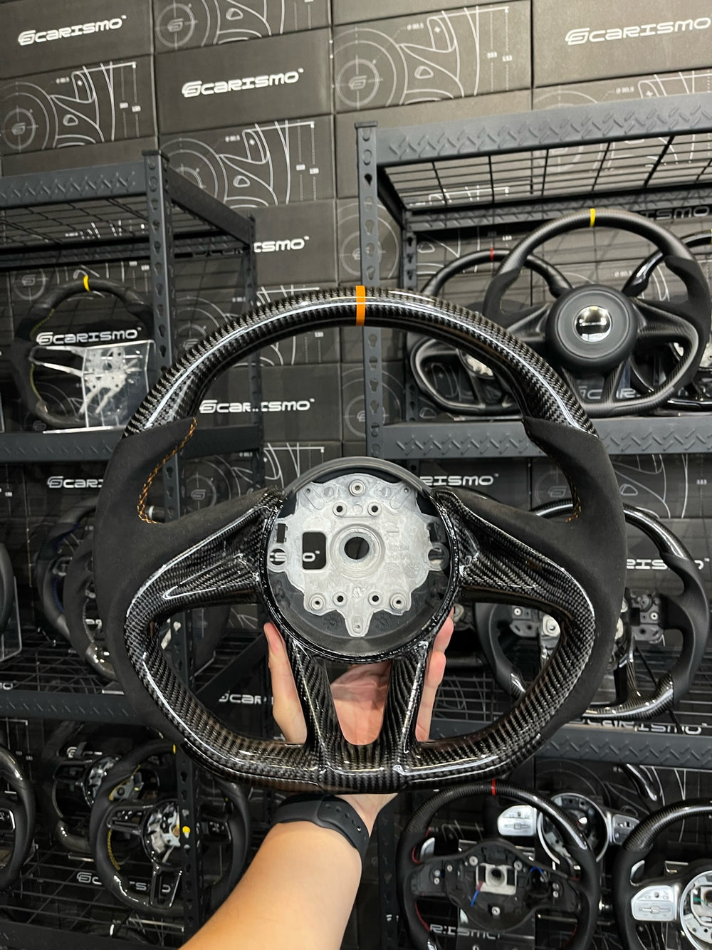 Custom steering wheel build