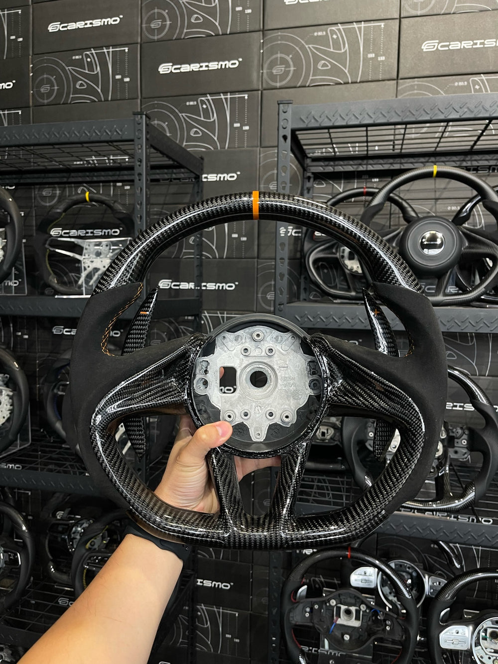 Custom steering wheel build