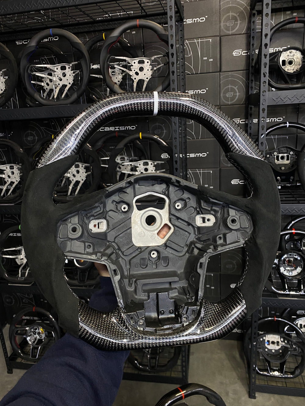 Custom steering wheel build
