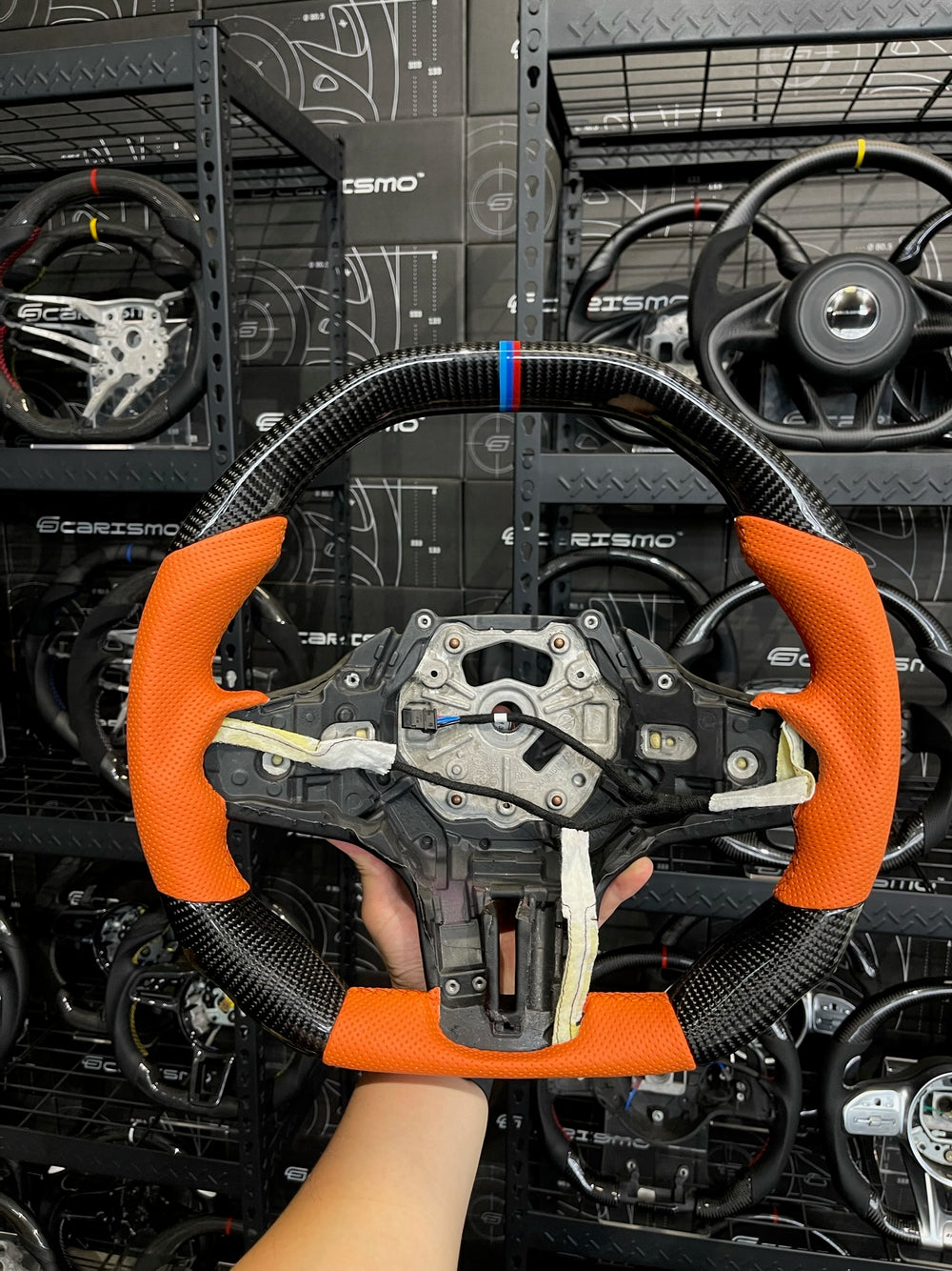Custom steering wheel build